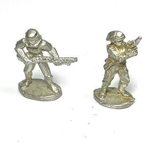 Vintage 1987 Star Wars West End Game Metal Miniatures Stormtrooper Rebel Trooper